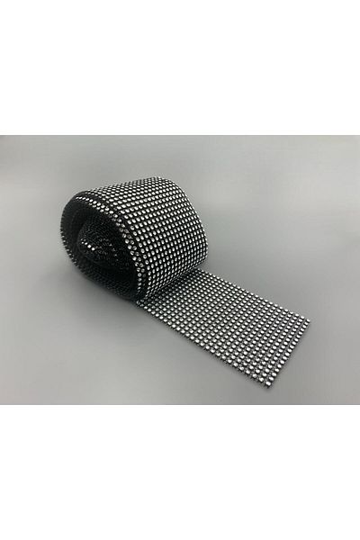Nazarone Stress Stone 18 Row(520) Silver 9m-black