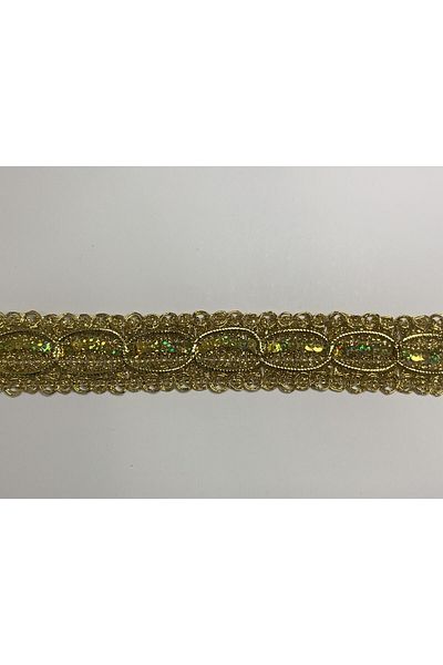 Nazarone Gold Colored Glitter Mortar 20 Mt 13-3549