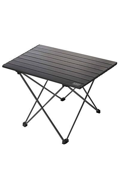 HAEGS Katlanır Kamp Masası, Piknik, Plaj, Ourdoor Hafif Kamp Masası Büyük Boy - Siyah