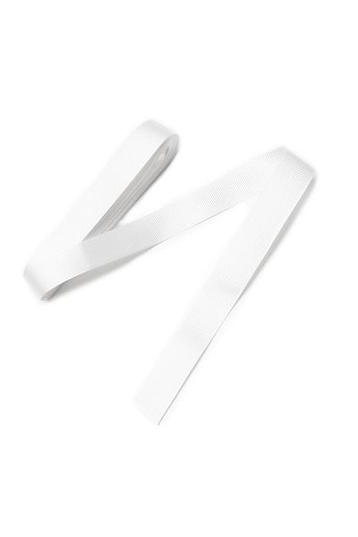 Nazarone Κορδέλα Grosgrain 2cm-10mt-λευκό(101)