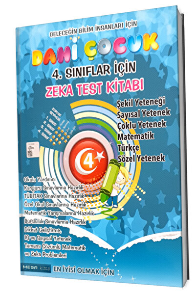 Altın Nokta Basım Yayın 4. Sınıf Dahi Çocuk Kanguru Olimpiyat Zeka Kitabı