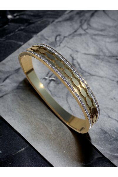 G Sport POLO سوار 316 لتر من الفولاذ على شكل زركون مضاد للتشويه ومضاد للحساسية