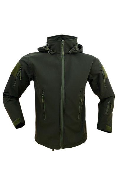 Flaş Tactical Softshell Tactical Coat Khaki