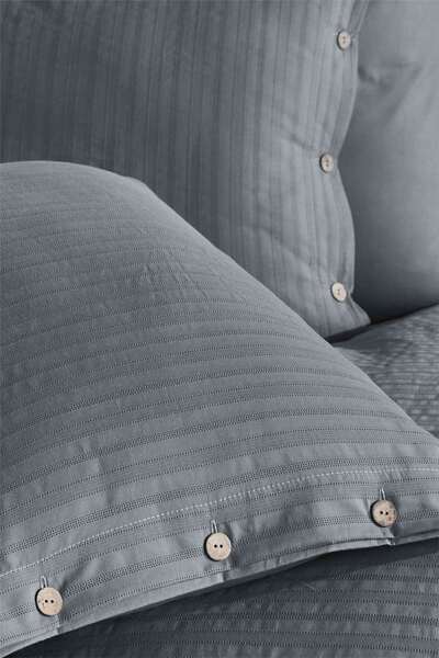 Nordqueen Sada povlaků na přikrývky ze 100% bavlny s dvojitým knoflíkem