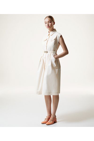 Machka Women's Ecru Dress