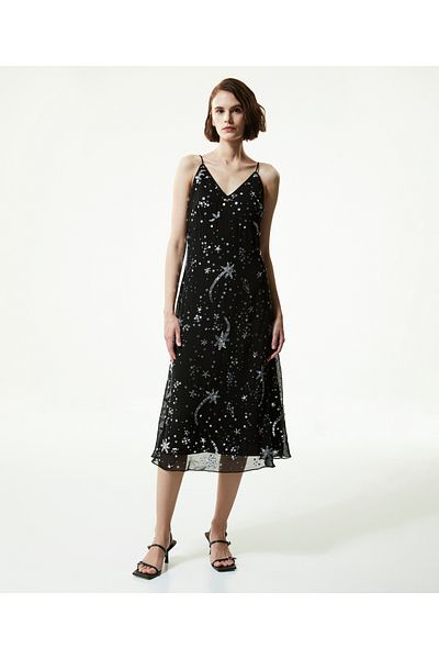 Machka Schwarzes Damenkleid