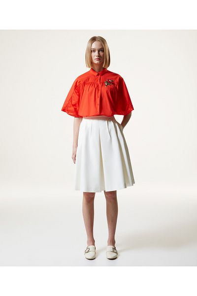 Machka Women's Pomegranate Blouse