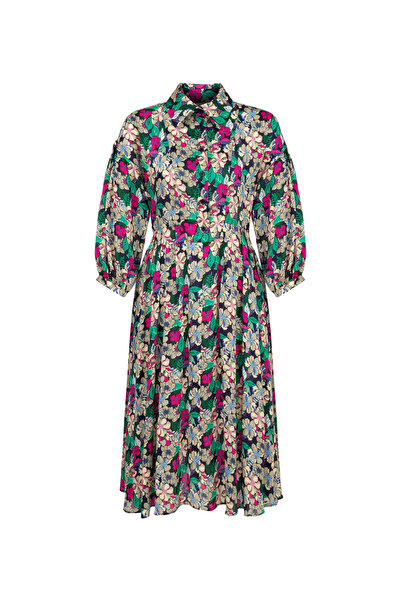 Machka Women's Green Dress