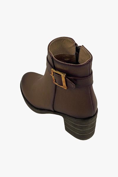 SOSELA 78-02-80036 Women's Genuine Leather Walnut Sand Boots