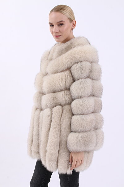 NEVADA Krem Rengi Tilki Mont