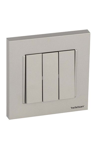 Netelsan Byobu Anthracite Triple Key + Frame