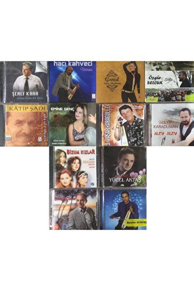 RAKS MÜZİK YAPIM Karadeniz Kemençe CD'leri 12 Adet - Paket 2