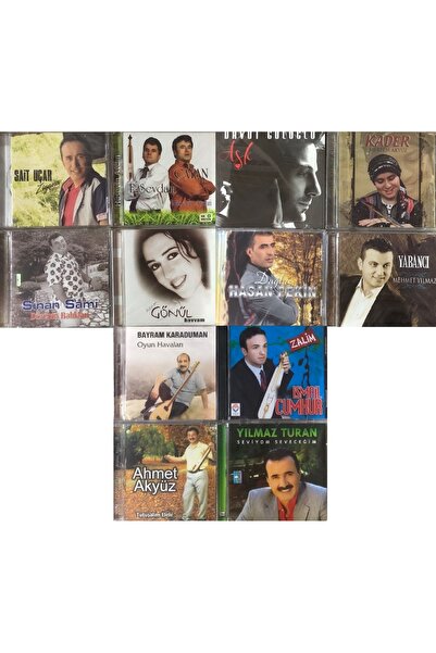 RAKS MÜZİK YAPIM Karadeniz Kemençe CD'leri 12 Adet - Paket 3
