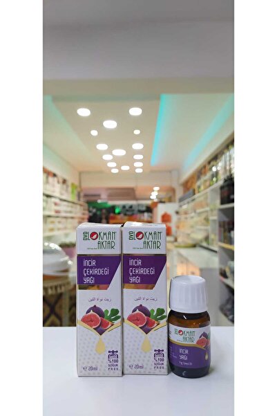 DVD Lokman Aktar LOKMAN AKTAR İNCİR ÇEKİRDEĞİ YAĞI 20 ML