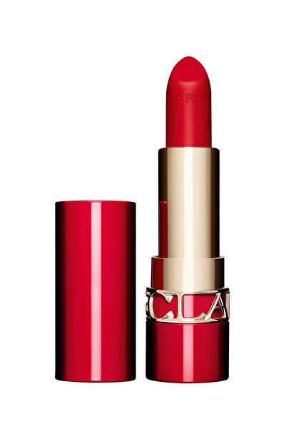 Clarins JOLI ROUGE VELVET 768V STRAWBERRY - Nemlendirici Çilek Kırmızısı Mat Ruj