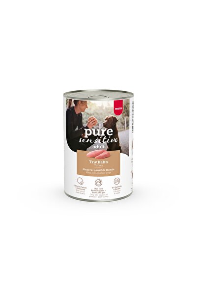 Mera Pure Sensitive Adult Hindili Yetişkin Köpek Konservesi 400 gr