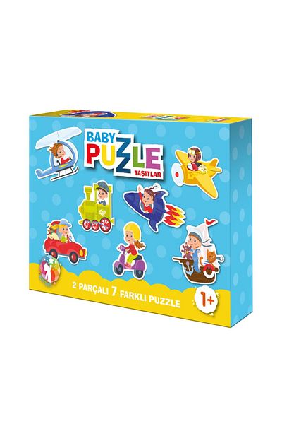 MERT BEBEK Baby Puzzle Vehicles