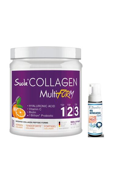 Suda Collagen 360 Gr Multiform Orange Flavored - Whitening Foam Gift