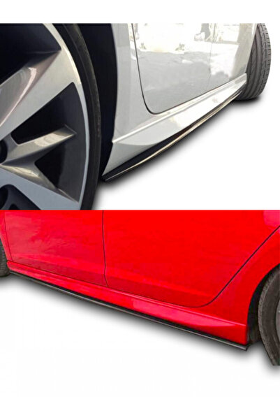 Luxury Car Tuning Seat Leon Marşpiyel Lipi Piano Black