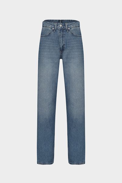 Açelya Okcu Ψηλόμεσο Mid Jeans Relaxed Mom Fit