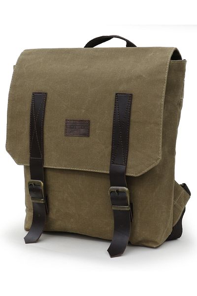 Old Cotton Τσάντα 7000 S Patroit Αδιάβροχη καφέ κερωμένη πάνινη τσάντα πλάτης σχολική τσάντα φορητού υπολογιστή ταξιδιού