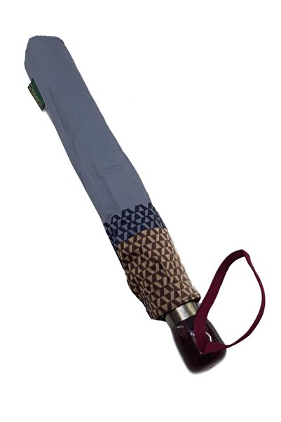 Baginn Snotline-april Bayan Şemsiye Otomatik Açılır 10telli Kapalı Boyut 40 Cm 95 Cm Çap Yeşil Ekose