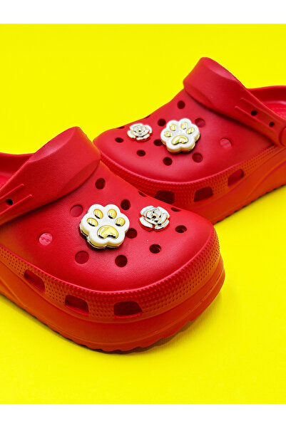 Akınal Bella Girl's Stone Type Colorful Pool Beach Balcony Bathroom Slippers