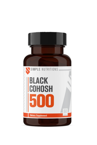 Simple Nutritions Black Cohosh (SİMİSİFUGA, KARAYILAN OTU) 500 Mg 60 Kapsül