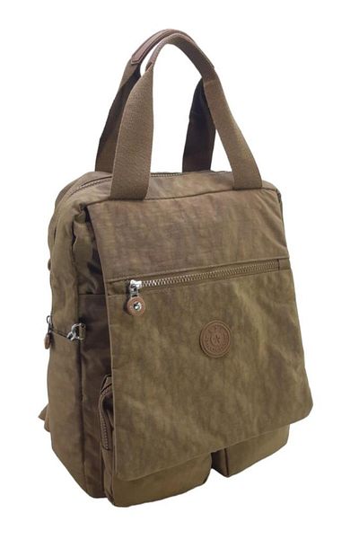 Baginn Klinkir Fabric Women's Backpack with Cover Multi-Pockets Lightweight Rainproof Fabric