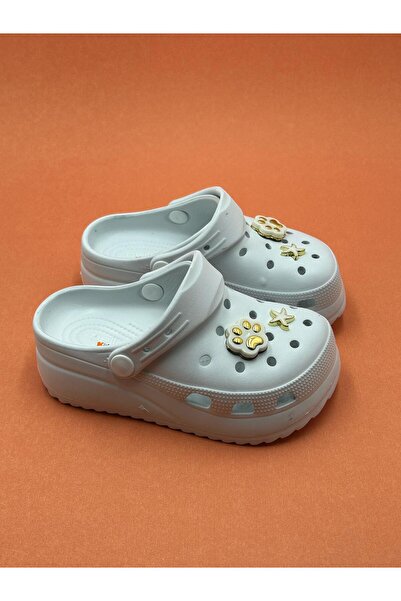 Akınal Bella Colorful Stone Detailed Girl's Slippers - For Pool, Beach, Balcony and Bathroom