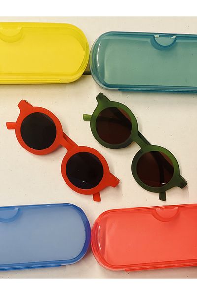 STAOOM UV 400 2 Pack Children's Sunglasses and Glasses Box
