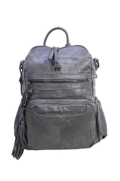 Baginn Y.s.leather Women's Backpack Soft Faux Leather Functional Use Shoulder And Backpack