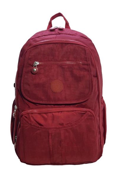 Baginn Unisex Backpack School University High School Secondary School Travel Backpack Clinker Fabric Multi-Pocket