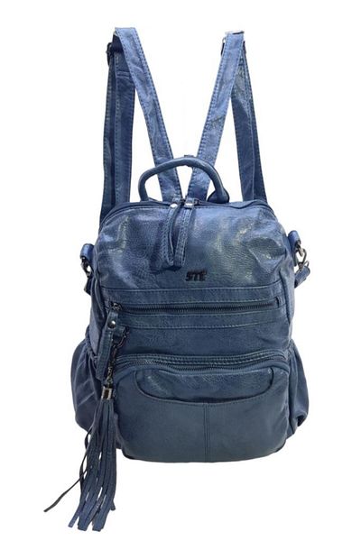 Baginn Rucsac de damă din piele Y.s. Umăr și rucsac de utilizare funcțională din piele artificială moale