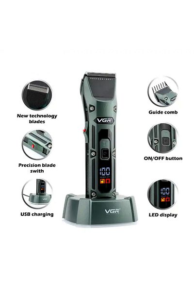 VGR V-696 Professional Popular Salon Type Hairdresser Hair Clipper