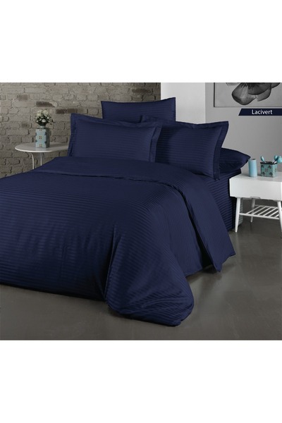 Nuşa Gold Saten Deluxe 100% бавовна двоспальний комплект постільної білизни