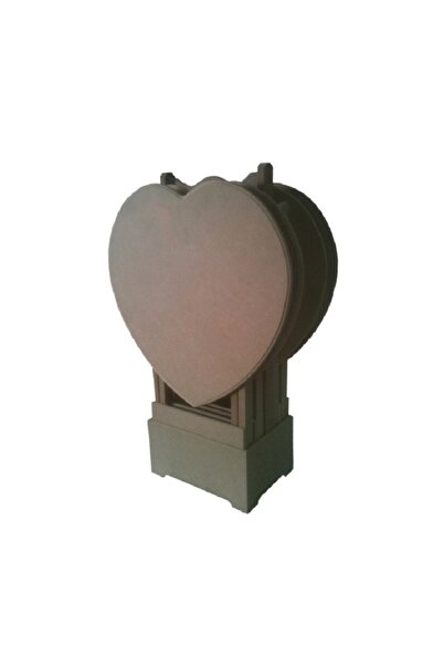 Altınyapı Hobi Market 4'LÜ ÇANTA KALPLİ ZİGON SEHPA HAM MDF VE BOYASIZ