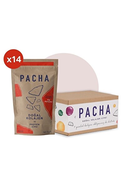 PACHA Doğal Kolajen Ve Protein Cipsi Haftalık Acılı Kutu