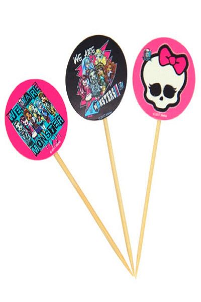Kazanabil 10-PIECE MONSTER HIGH THEMED PARTY SHEET