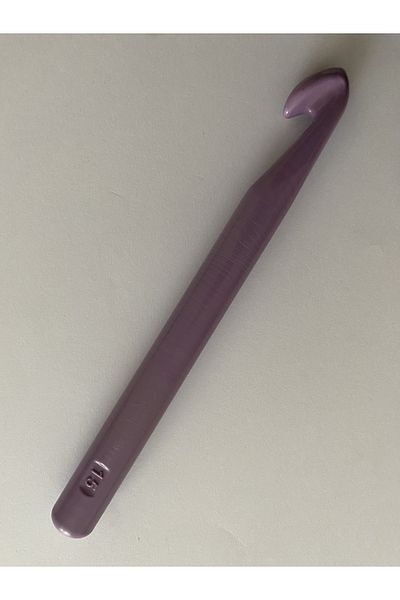 Kartopu 9 mm 15 cm Metal Crochet Hook, Purple