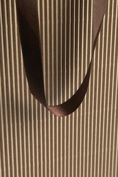 AkalBatu No1 10 τμχ Micro Groove Kraft Τσάντα Μαύρη-20x25x8 cm