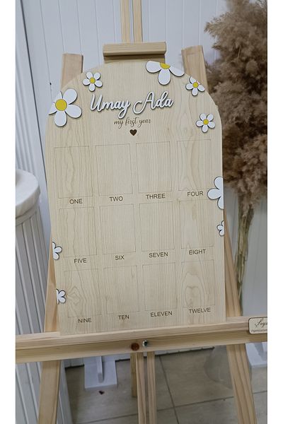 ŞEYMALAZER 1 Year Old Baby Memory Board
