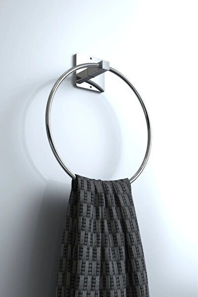 CEPHOME Клейка металева кругла вішалка для рушників