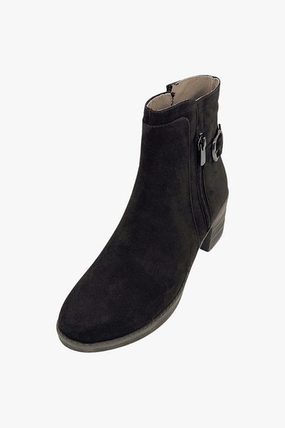 SOSELA 78-02-80037 Women's Genuine Nubuck Leather Brown Boots