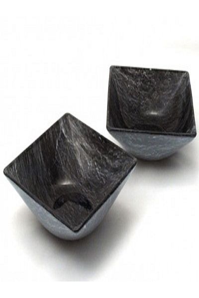 Kazanabil LUMINARC ROCK 6-PIECE BOWL SQUARE 16CM