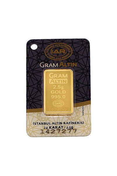 T51 TUĞRUL ALTIN 2,5 Gram Külçe Altın 24 Ayar