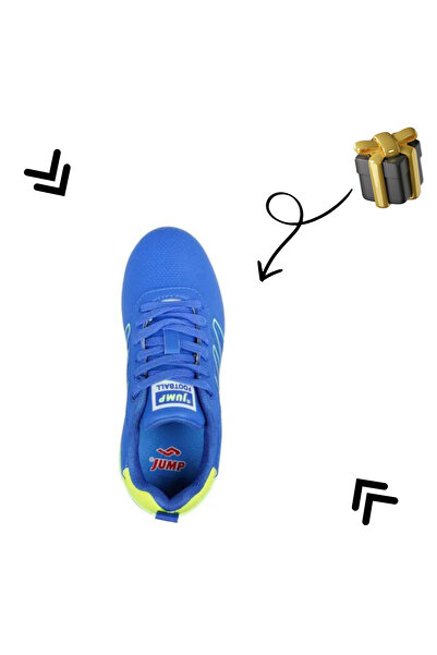 Jump 288431 Black-Blue-Yellow Boys' Football Boots New Season Gift Package Made