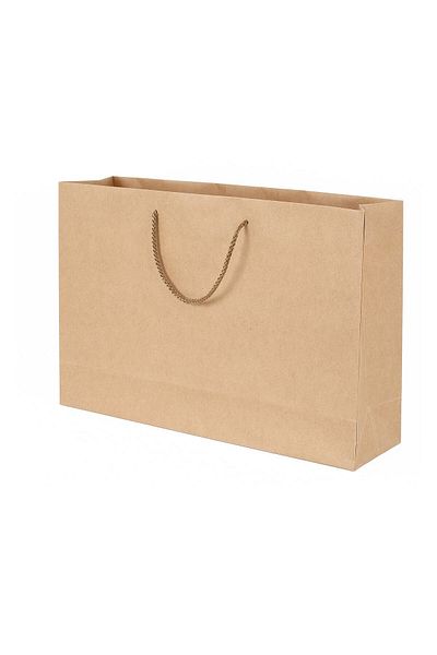 Milim Matbaa Крафт картонени торбички 20 броя 45x30x12 см
