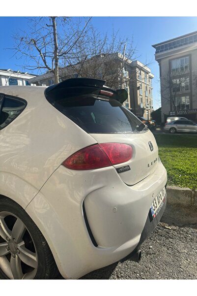 HYM TUNİNG SEAT LEON MK2.5 HB CAM ÜSTÜ SPOYLER 2009 2012 PARLAK SİYAH
