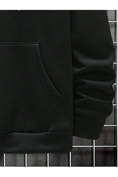 MOONBULL Pánská oversize mikina s kapucí Trust Nobody Back